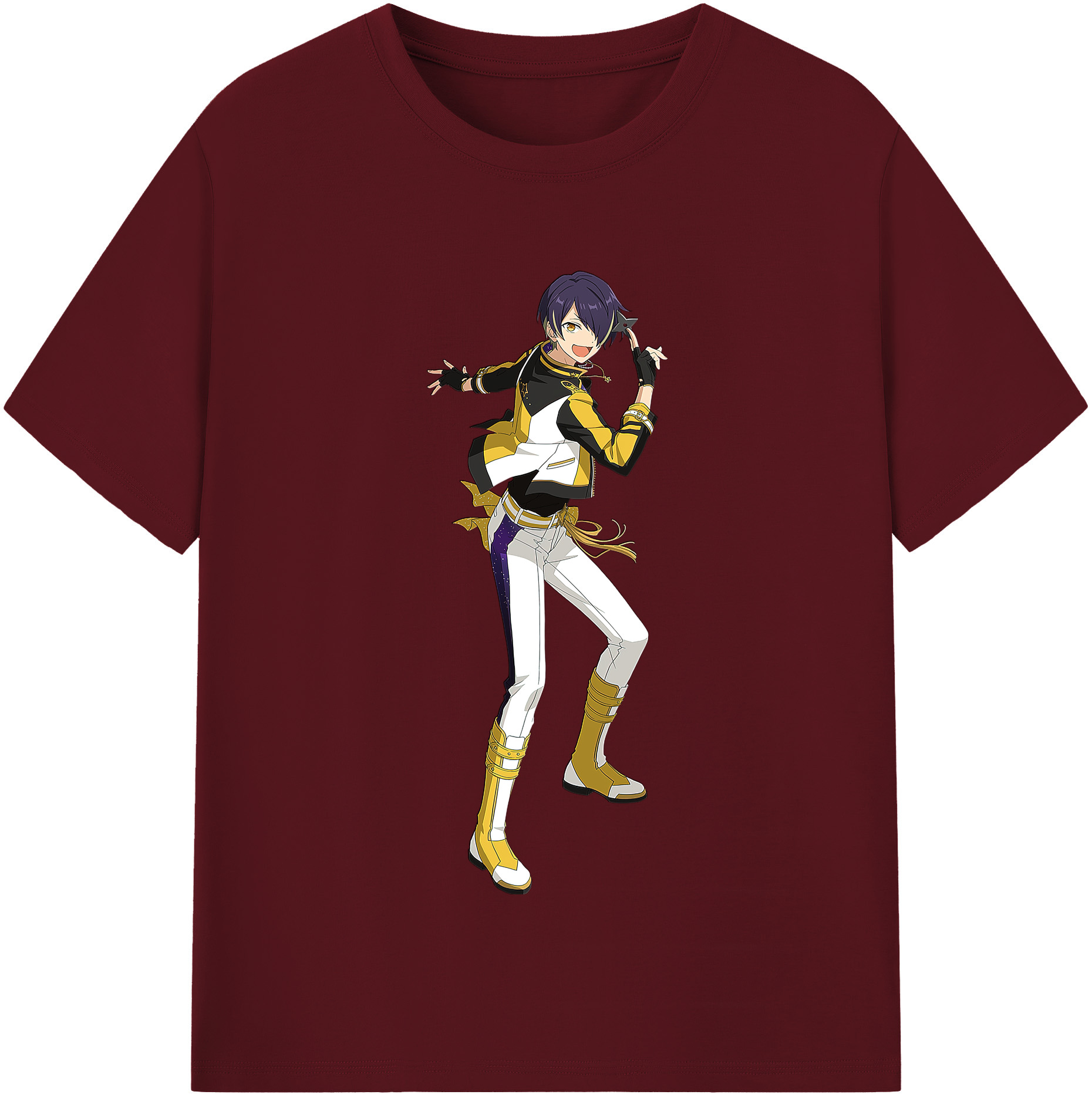 （画像用） あんさんぶるスターズ! Ensemble Stars 綿100％半袖Tシャツ（フロントプリント）